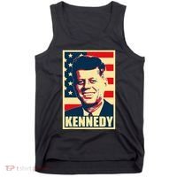 John F Kennedy American Propaganda Poster Tank Top thumb 0