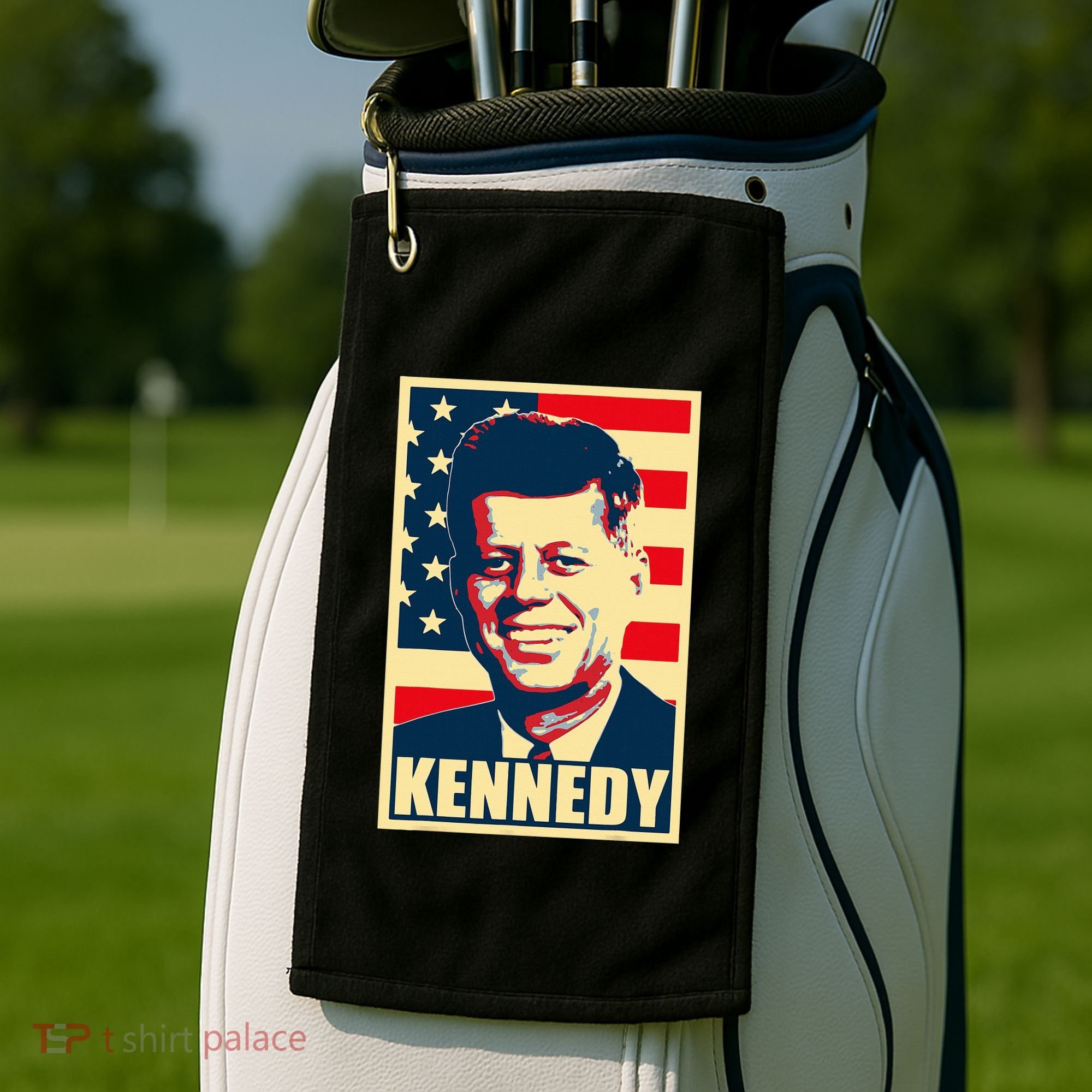 John F Kennedy American Propaganda Poster Golf Towel