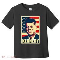 John F Kennedy American Propaganda Poster Toddler T-Shirt thumb 0