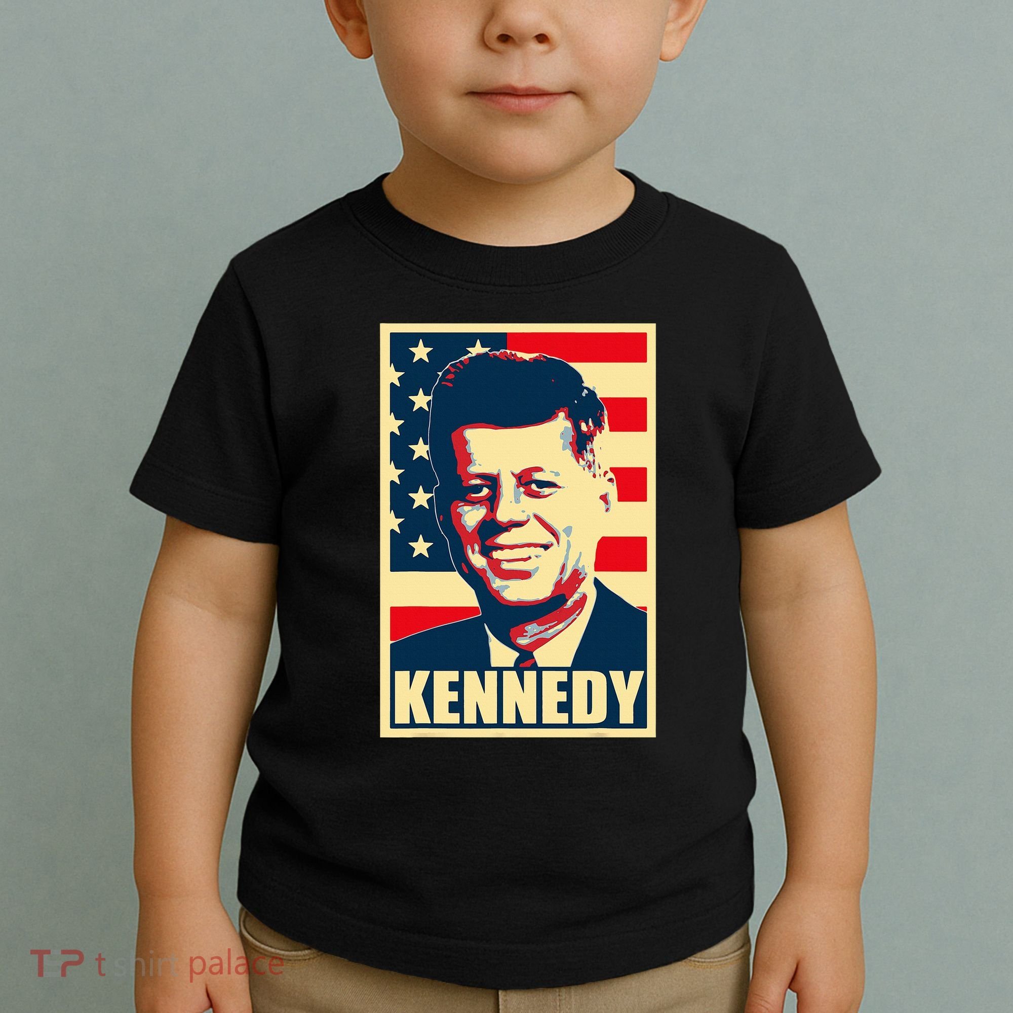 John F Kennedy American Propaganda Poster Toddler T-Shirt