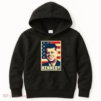 John F Kennedy American Propaganda Poster Kids Hoodie thumb 0