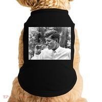John F Kennedy Smoking Doggie Tank thumb 0