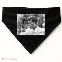 John F Kennedy Smoking USA-Made Doggie Bandana thumb 0