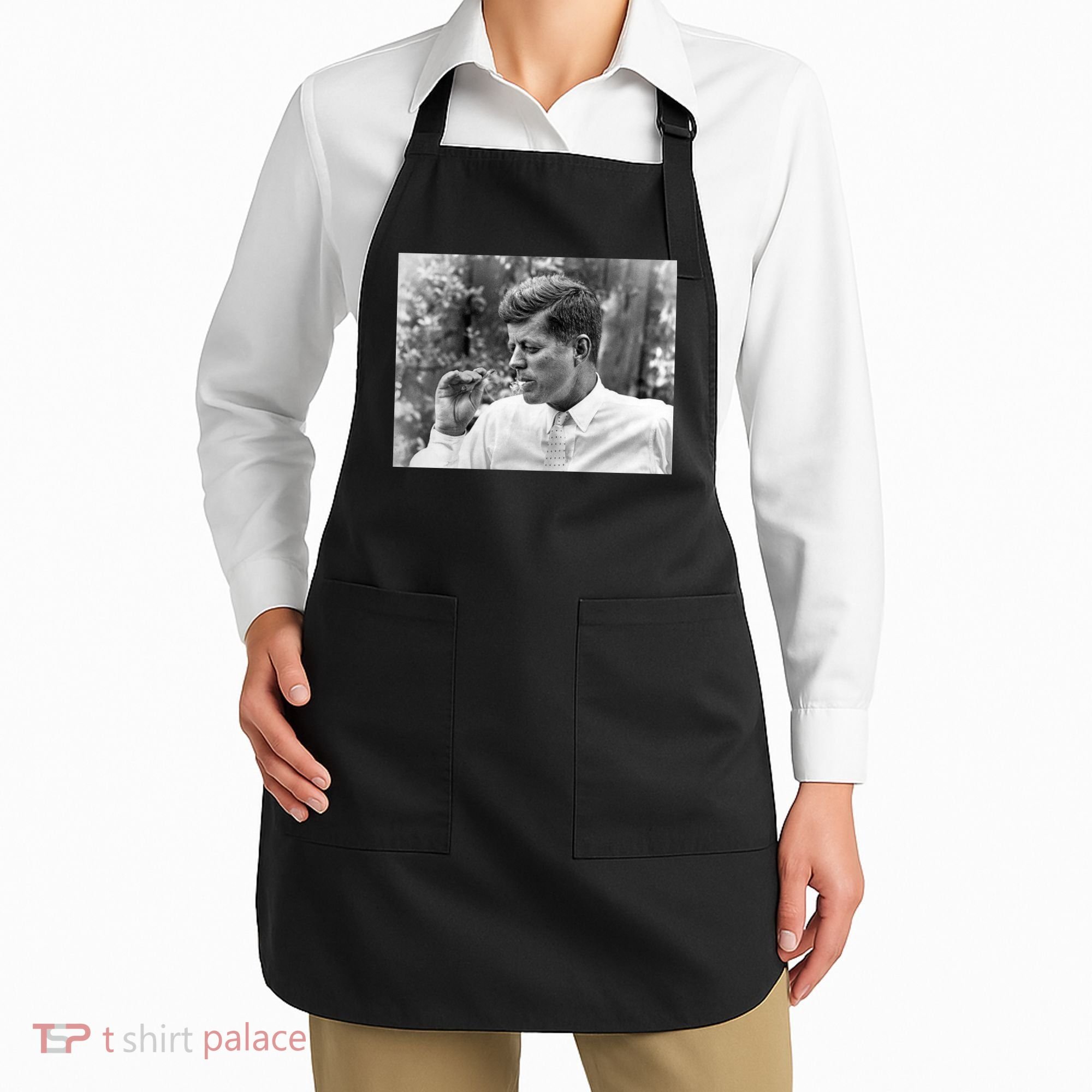 John F Kennedy Smoking Apron