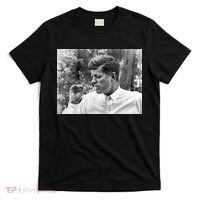 John F Kennedy Smoking T-Shirt thumb 0