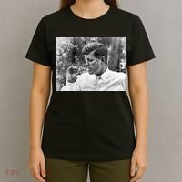 John F Kennedy Smoking T-Shirt thumb 4