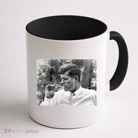 John F Kennedy Smoking Coffee Mug thumb 1