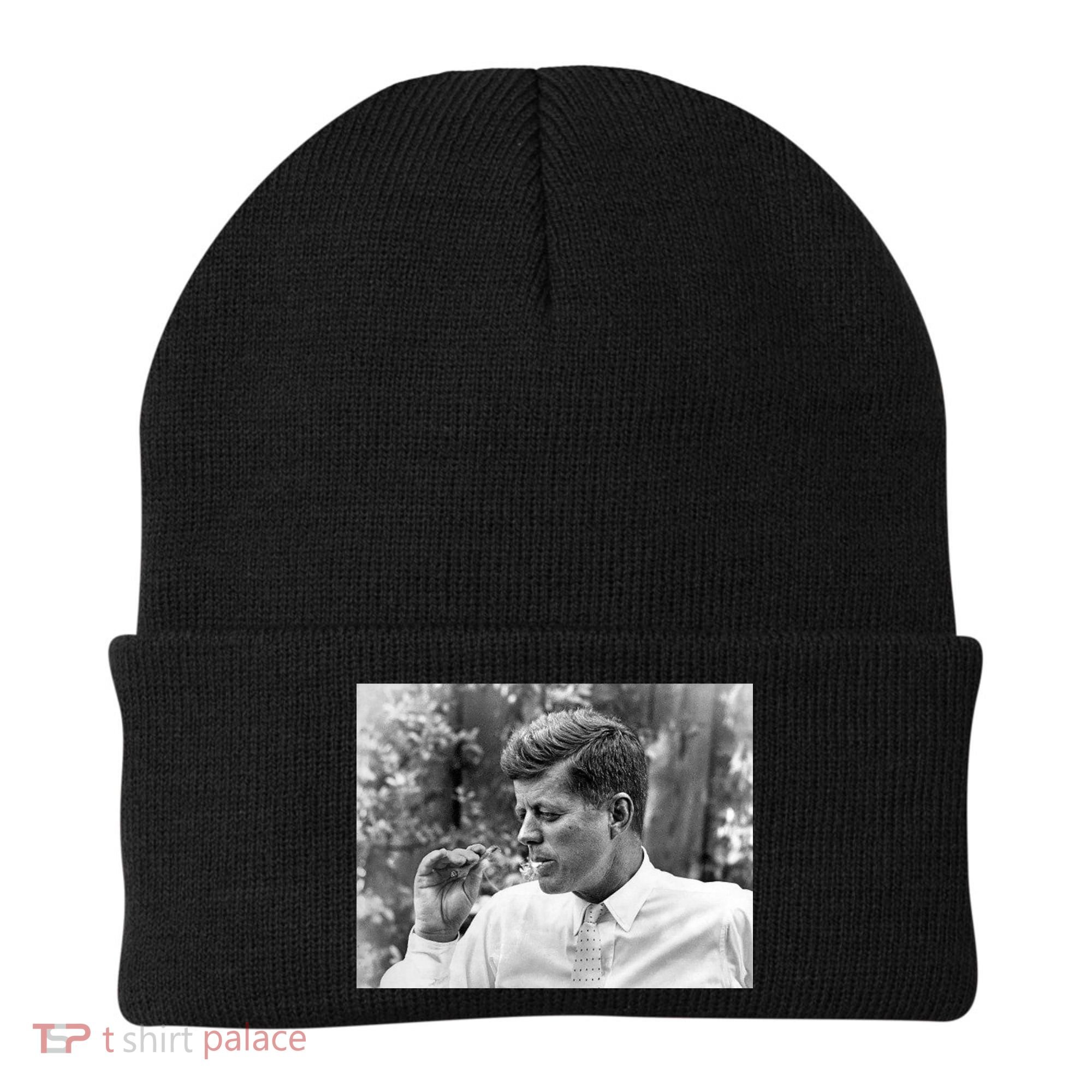 John F Kennedy Smoking Beanie