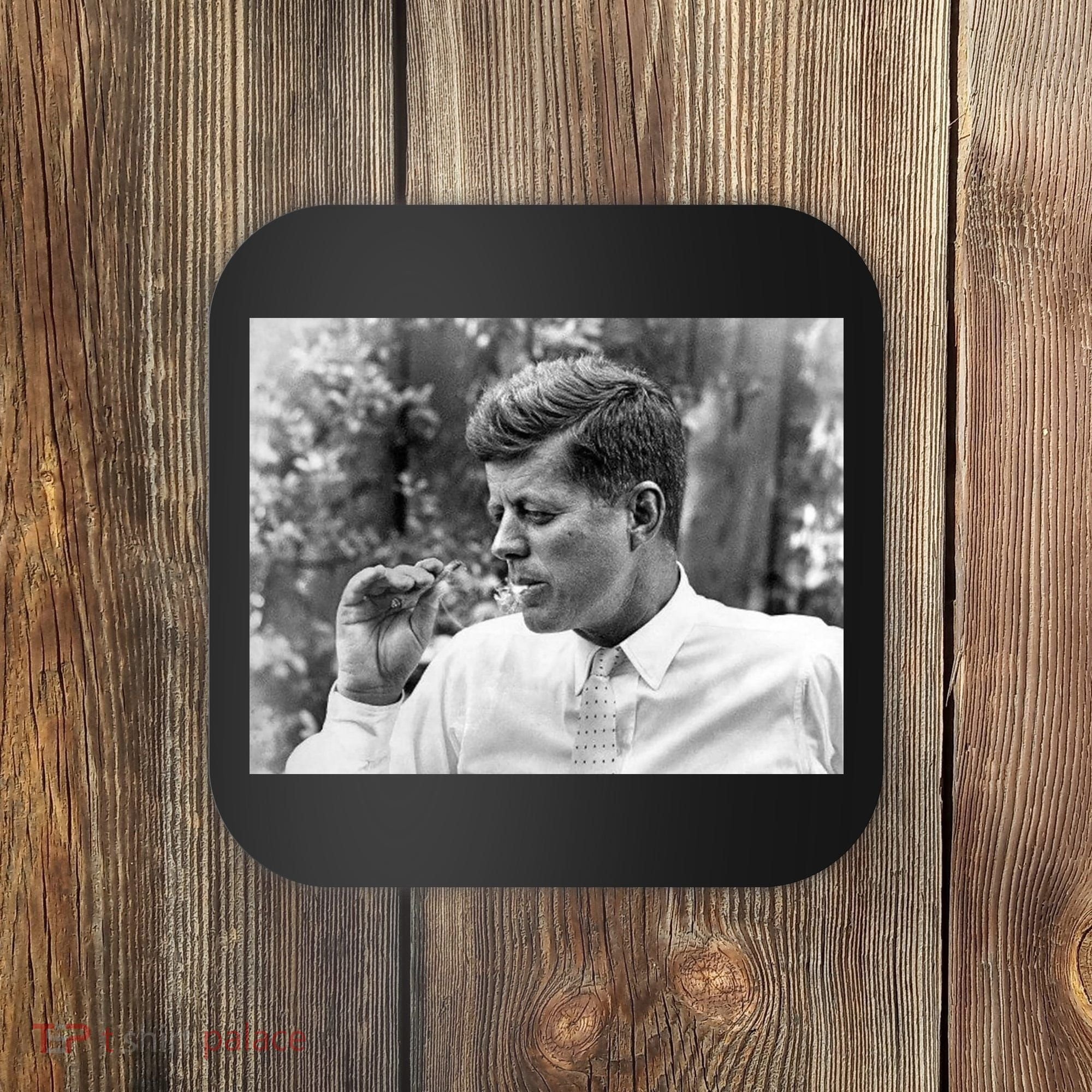 John F Kennedy Smoking Coaster