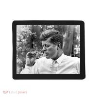 John F Kennedy Smoking Mousepad thumb 0