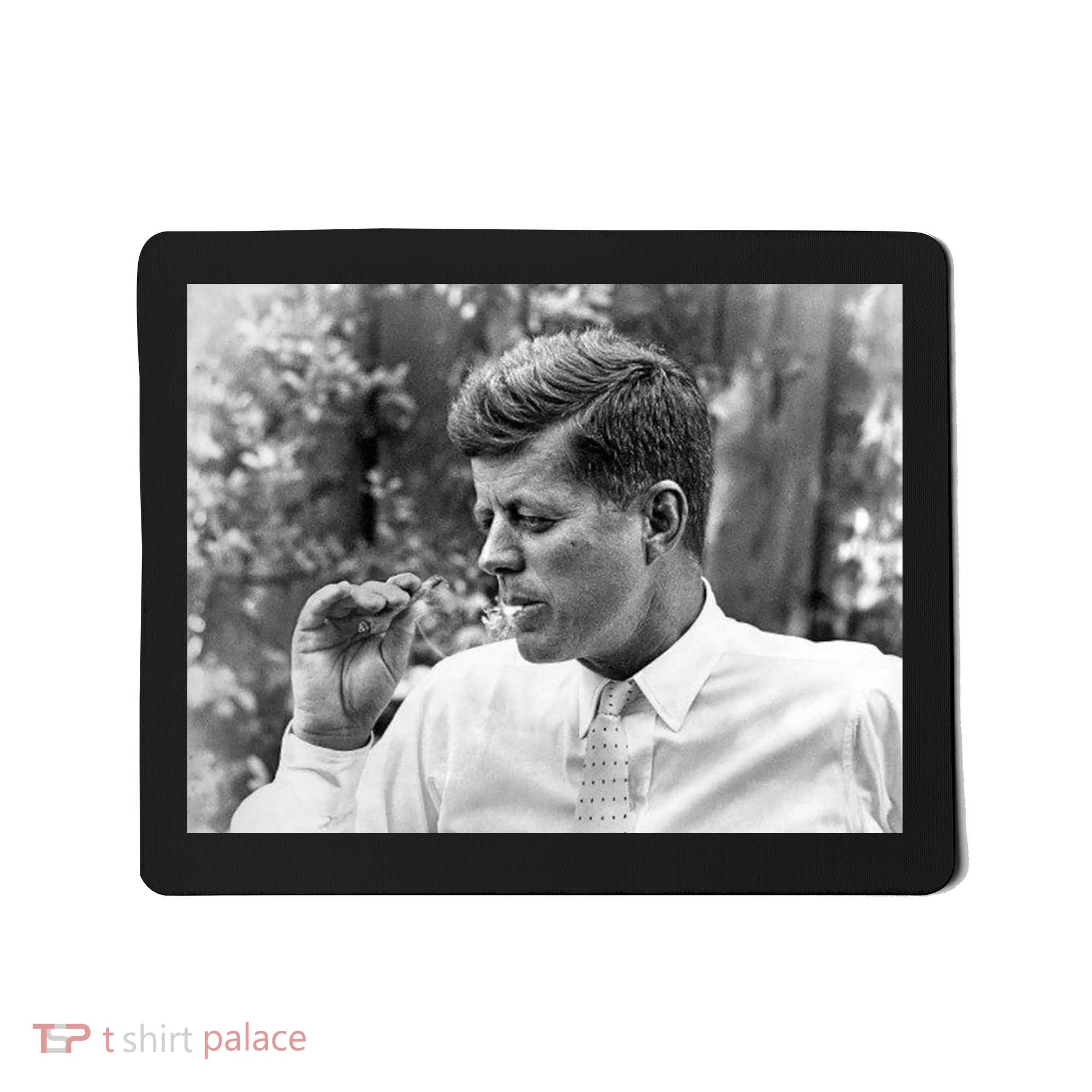 John F Kennedy Smoking Mousepad