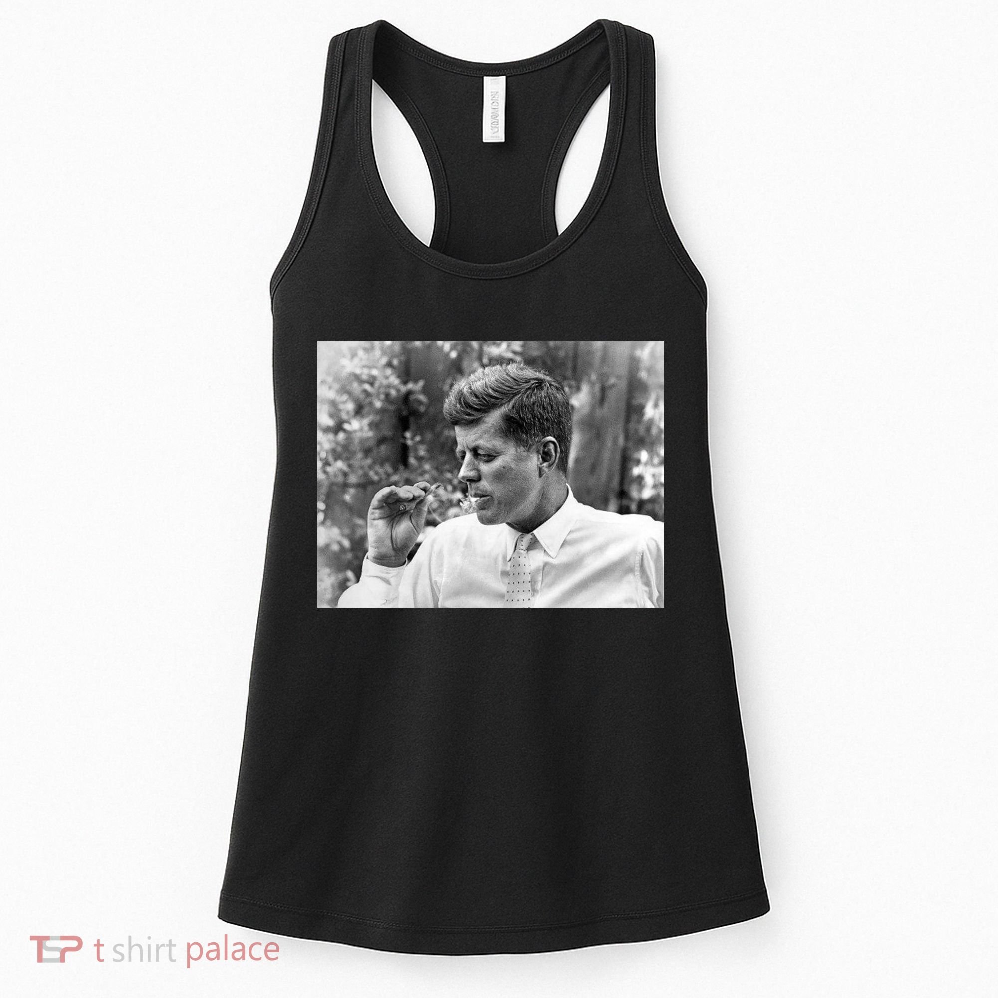 John F Kennedy Smoking Women's Tank Top