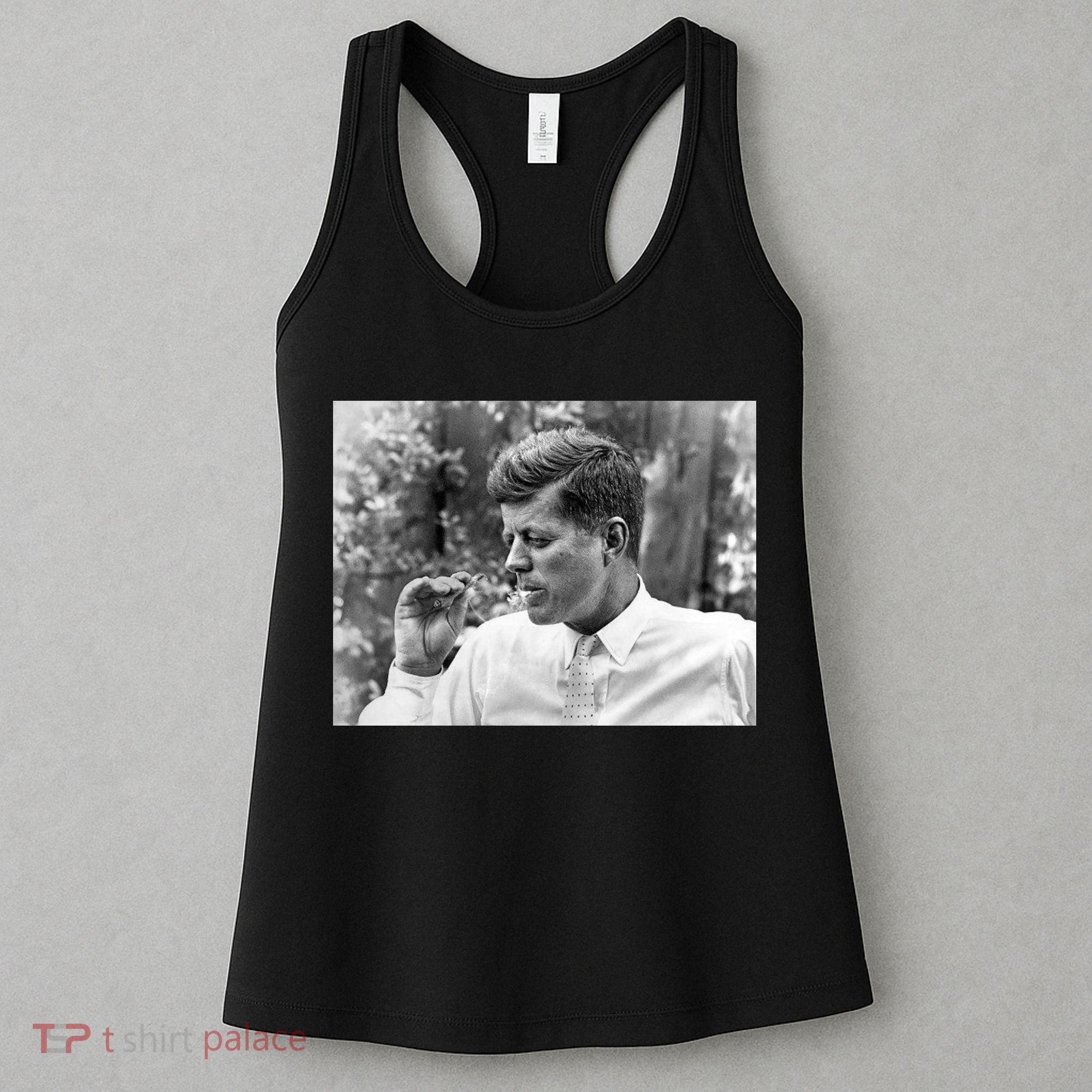 John F Kennedy Smoking Women's Tank Top