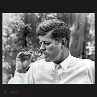 John F Kennedy Smoking Women's Tank Top thumb 5