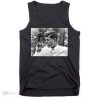 John F Kennedy Smoking Tank Top thumb 0