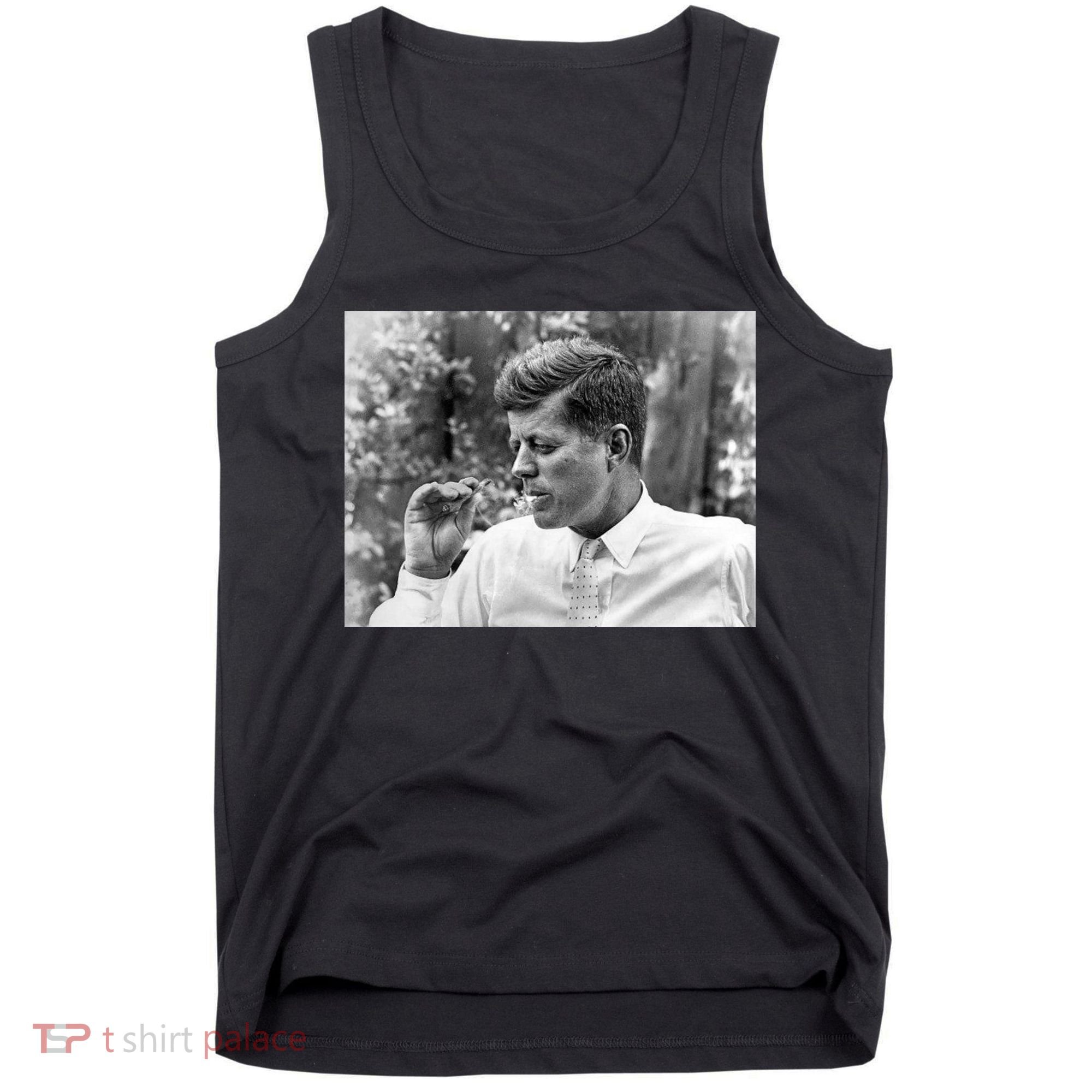 John F Kennedy Smoking Tank Top