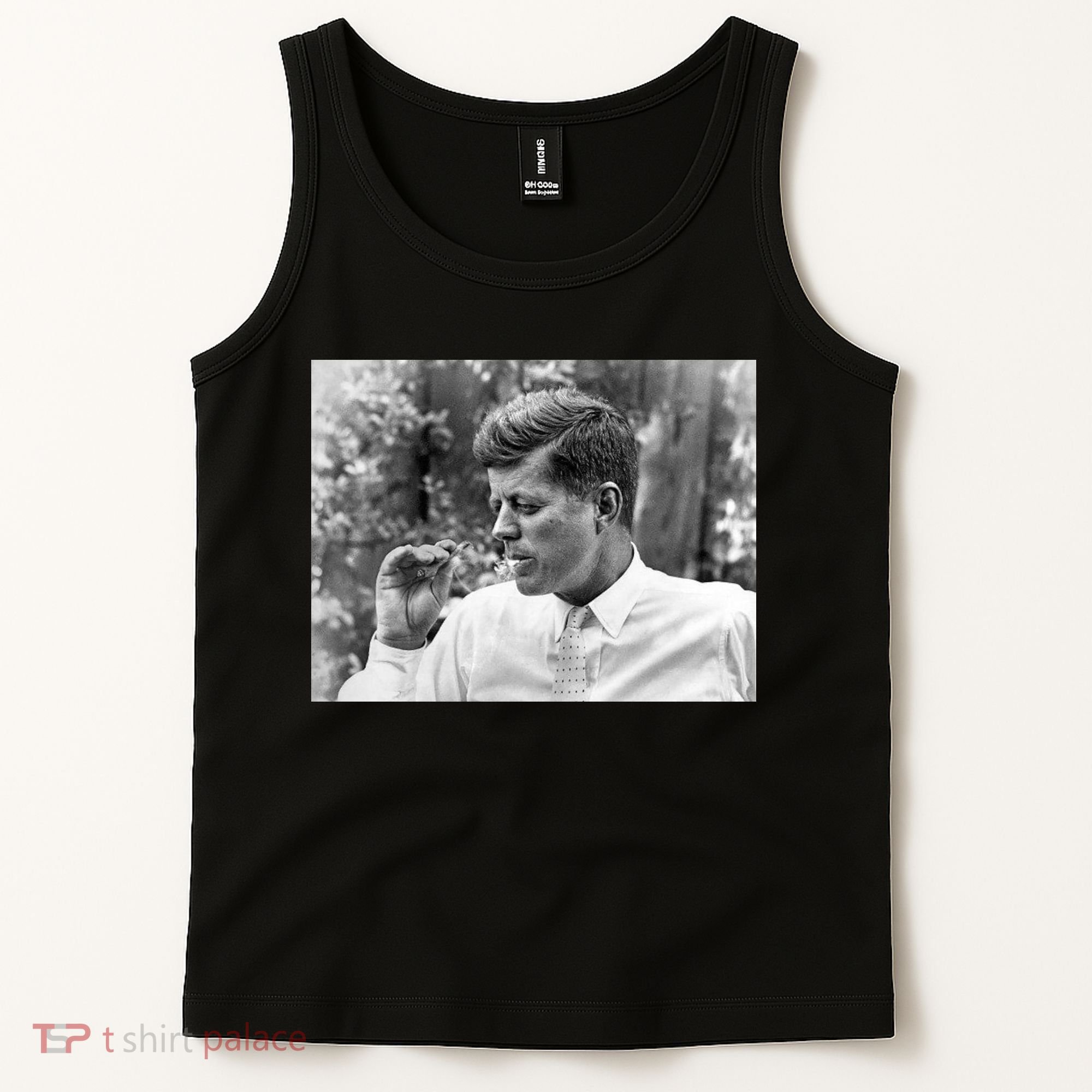 John F Kennedy Smoking Tank Top