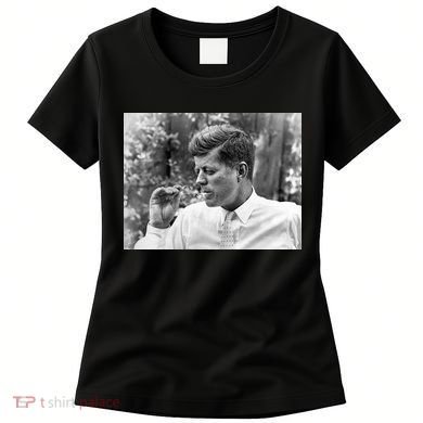 John F Kennedy Smoking Women's T-Shirt