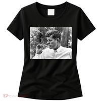John F Kennedy Smoking Women's T-Shirt thumb 0