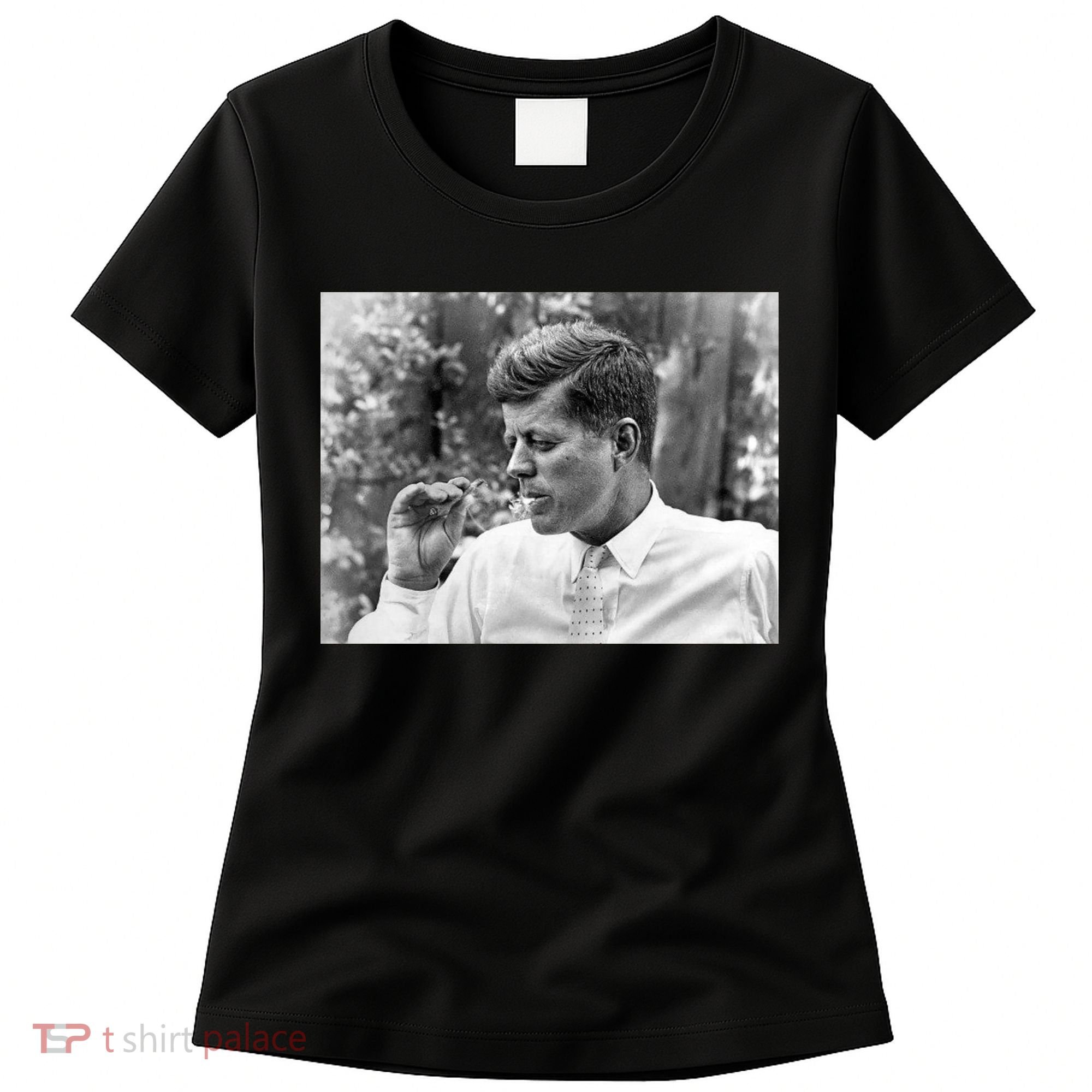 John F Kennedy Smoking Women's T-Shirt
