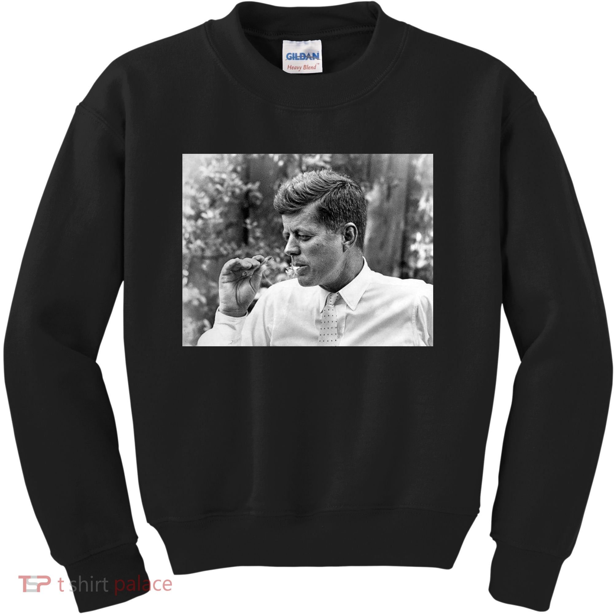 John F Kennedy Smoking Kids Sweatshirt
