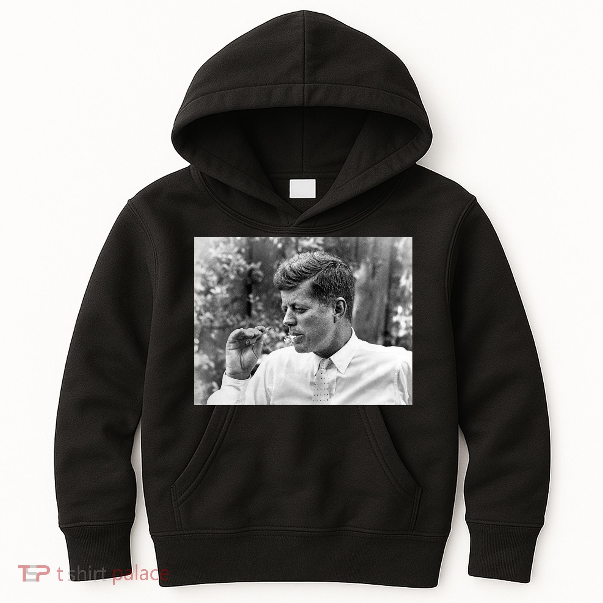 John F Kennedy Smoking Kids Hoodie