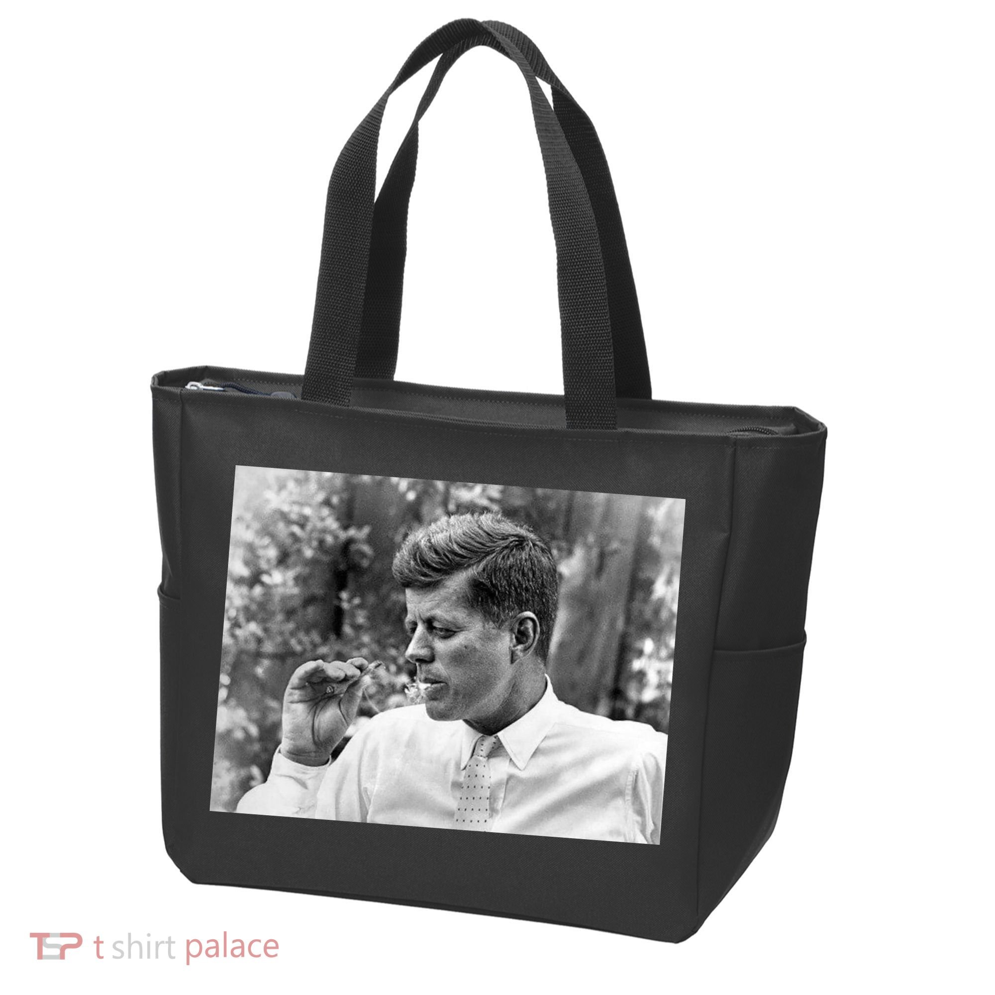 John F Kennedy Smoking Tote Bag