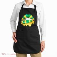 Jamaican Flag Lips Women Jamaica Apron thumb 2