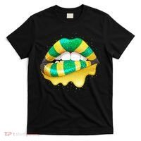 Jamaican Flag Lips Women Jamaica T-Shirt thumb 0