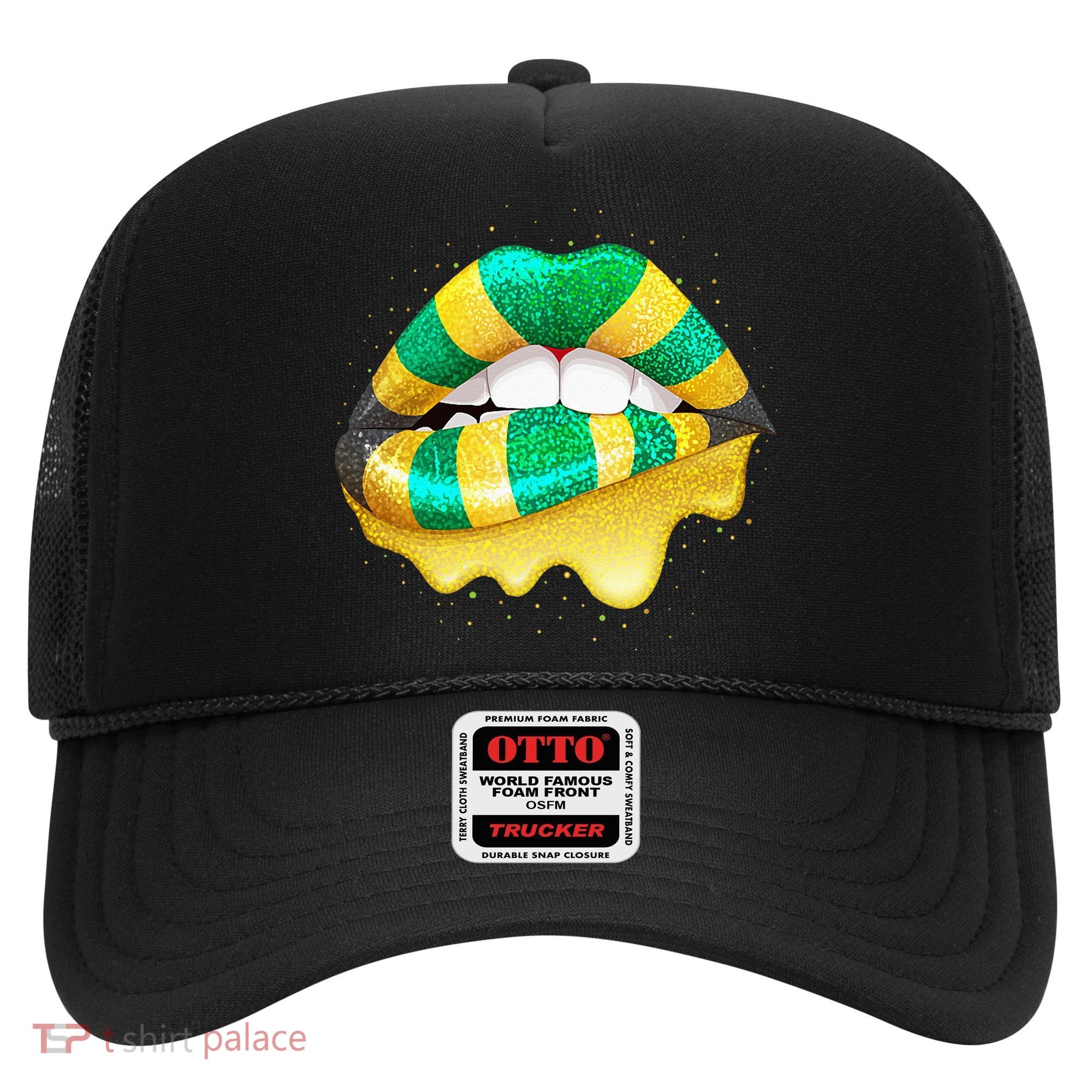 Jamaican Flag Lips Women Jamaica Hat
