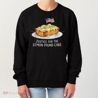 Justice For Lemon Pound Cake Women's Sweatshirt thumb 0
