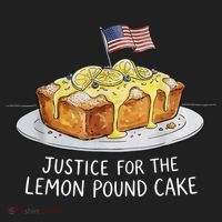 Justice For Lemon Pound Cake Women's Sweatshirt thumb 2