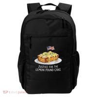 Justice For Lemon Pound Cake Backpack thumb 0