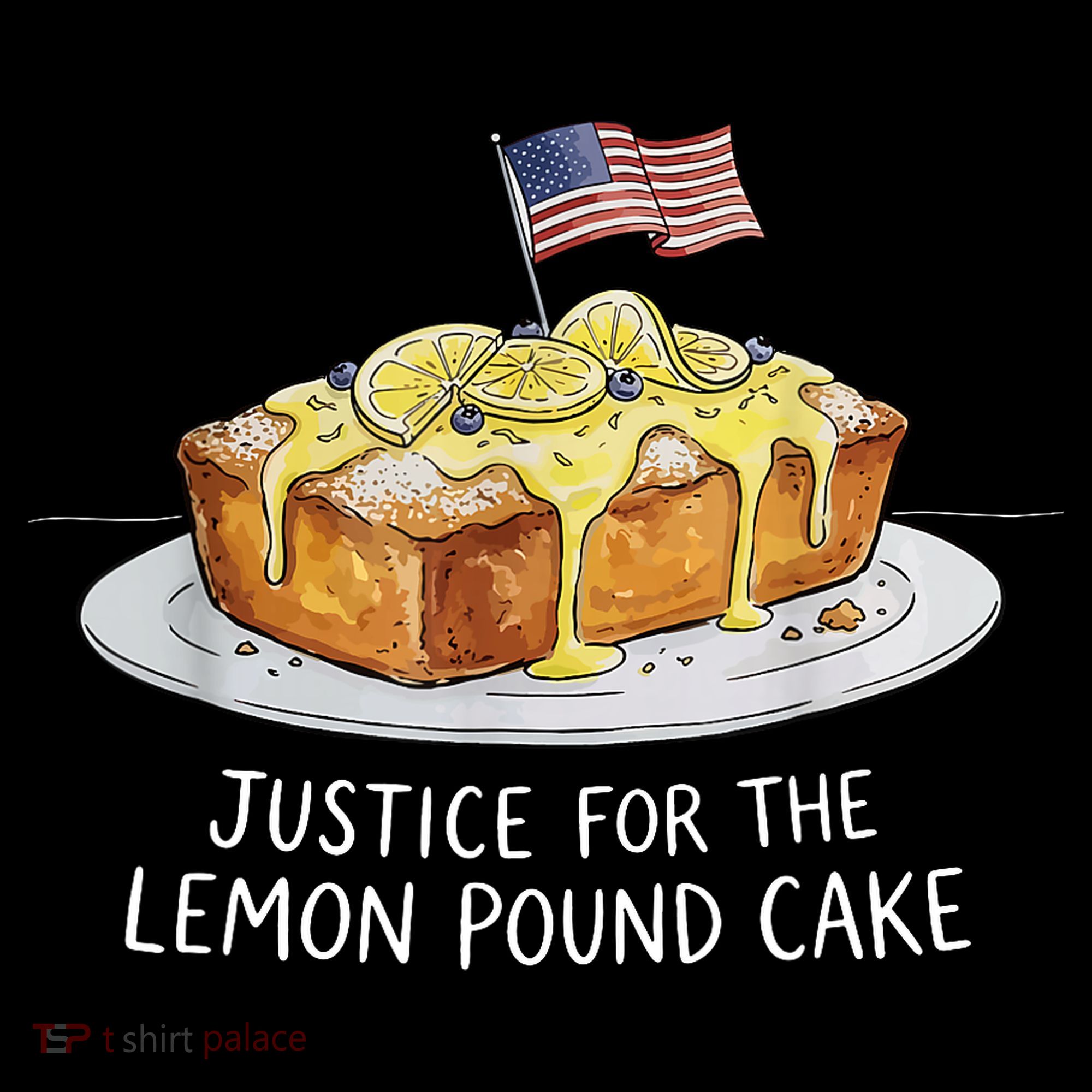 Justice For Lemon Pound Cake Coaster