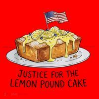 Justice For Lemon Pound Cake Santa Hat thumb 1
