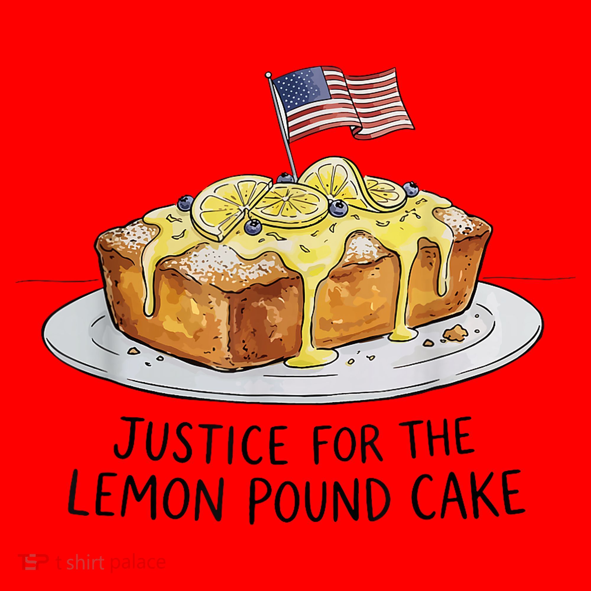 Justice For Lemon Pound Cake Santa Hat