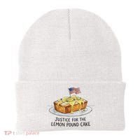 Justice For Lemon Pound Cake Beanie thumb 0