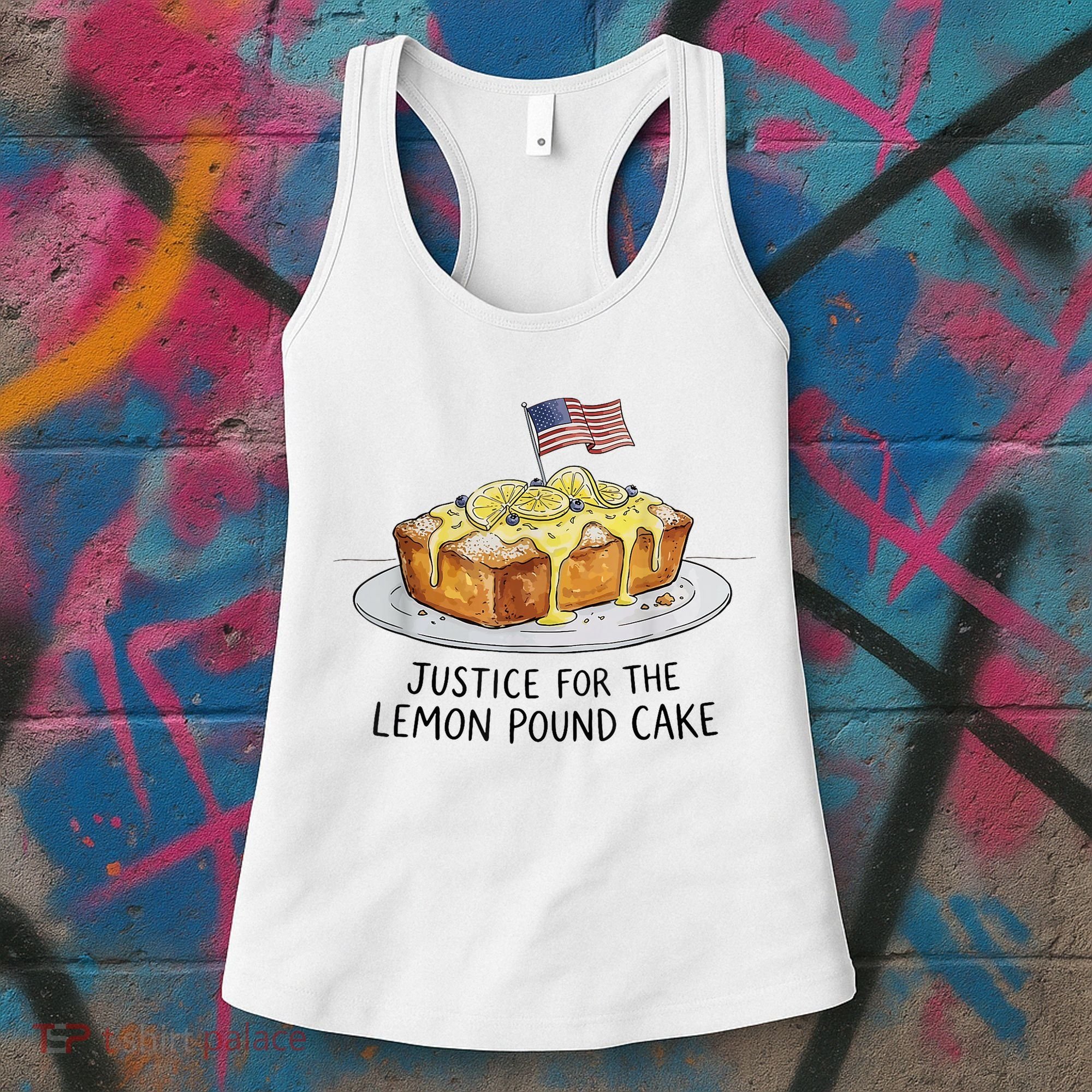 Justice For Lemon Pound Cake Women's Tank Top