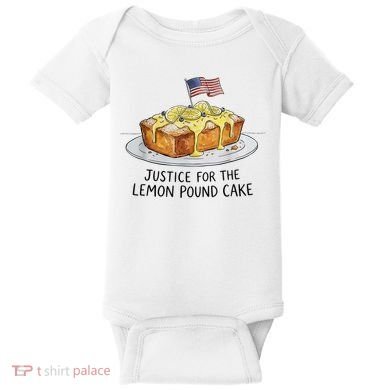 Justice For Lemon Pound Cake Baby Bodysuit