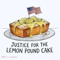 Justice For Lemon Pound Cake Women's Long Sleeve Shirt thumb 2