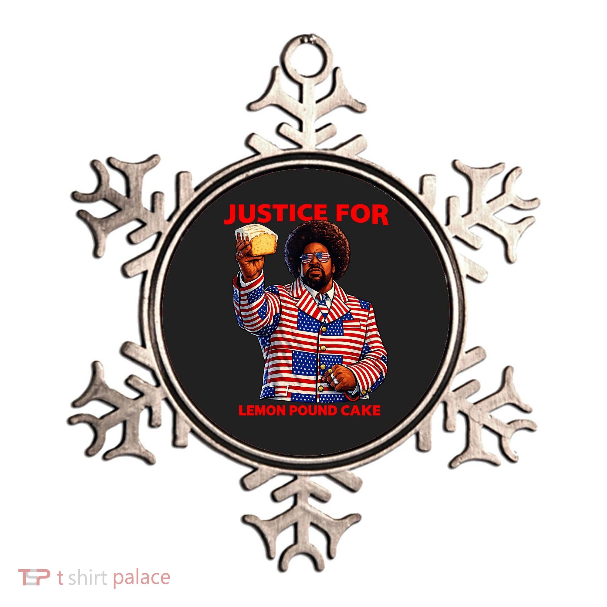 Justice For Lemon Pound Cake Ornament