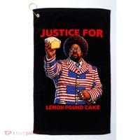 Justice For Lemon Pound Cake Golf Towel thumb 0