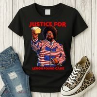 Justice For Lemon Pound Cake Women's T-Shirt thumb 3