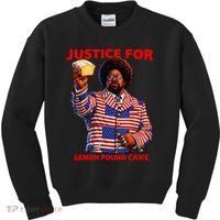 Justice For Lemon Pound Cake Kids Sweatshirt thumb 0