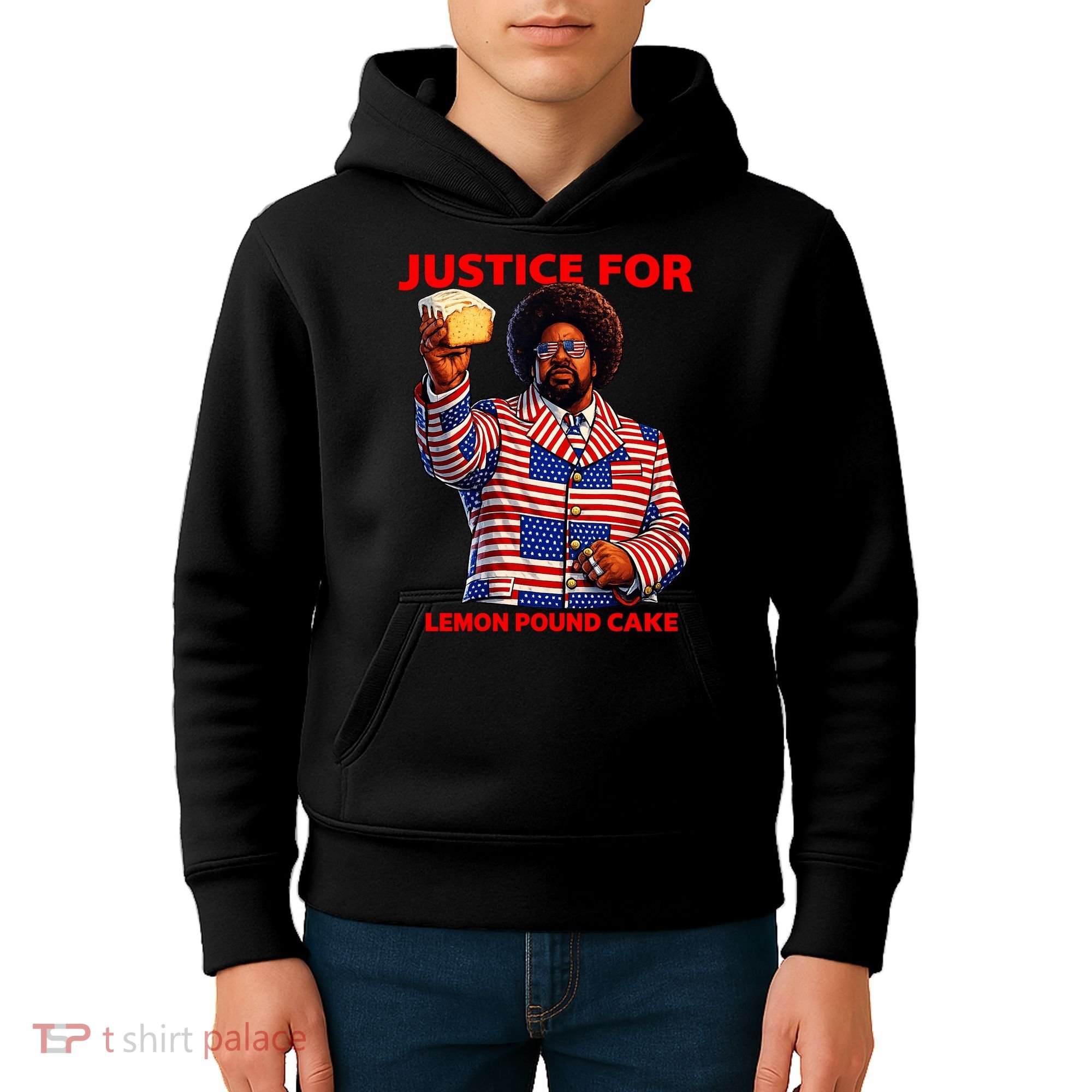 Justice For Lemon Pound Cake Kids Hoodie