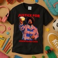 Justice For Lemon Pound Cake Kids T-Shirt thumb 3