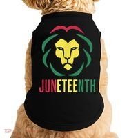 Juneteenth For Men Celebrate Juneteenth Lion Doggie Tank thumb 0