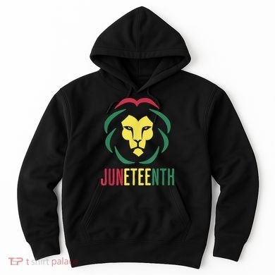 Juneteenth For Men Celebrate Juneteenth Lion Hoodie
