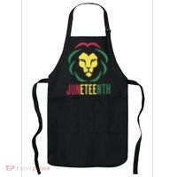 Juneteenth For Men Celebrate Juneteenth Lion Apron thumb 0