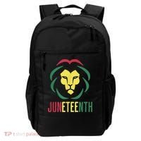 Juneteenth For Men Celebrate Juneteenth Lion Backpack thumb 0